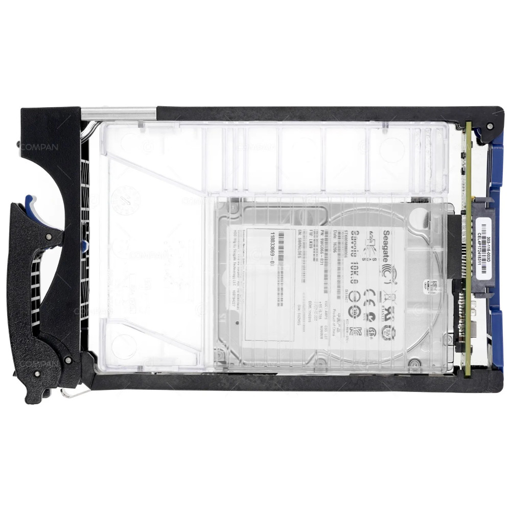 005050205 EMC HDD 600GB 10K SAS 6G 2.5 SFF IN 3.5" LFF FOR EMC VNX